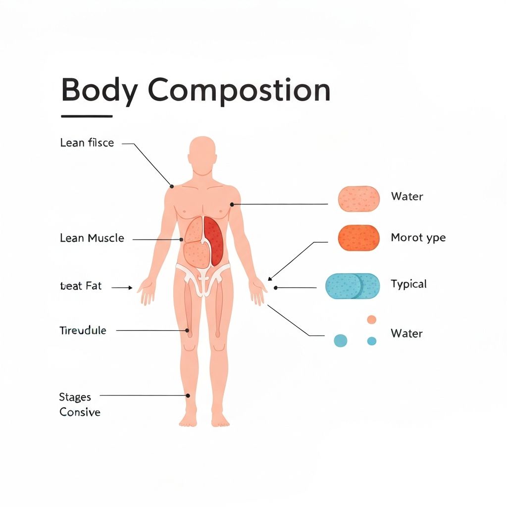 Body composition science visualization